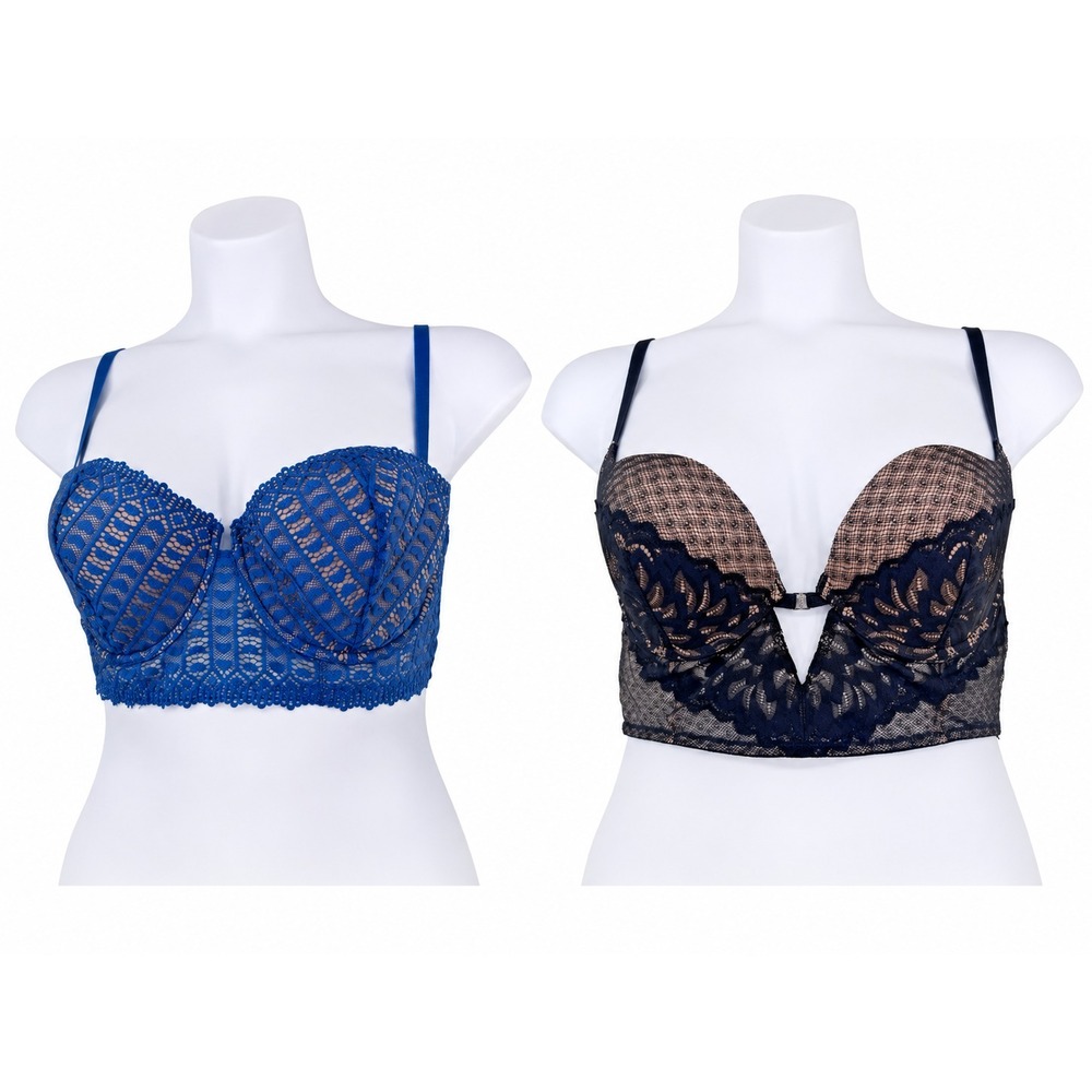 Adore Me Bralette Lingerie Underwire Balconette 38D fairy festival renaissance